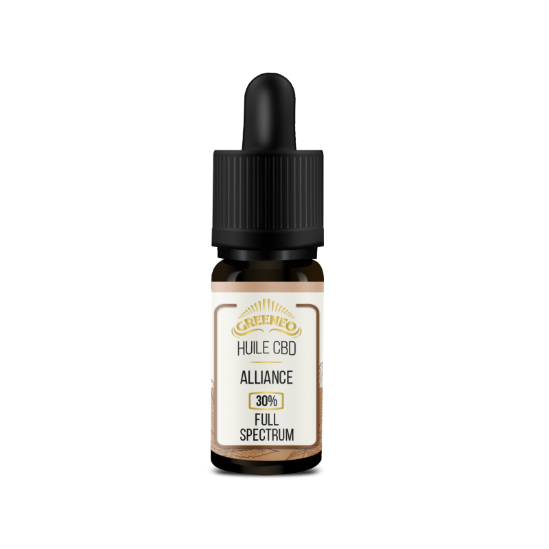 Huile CBD 30% full spectrum alliance | GREENEO