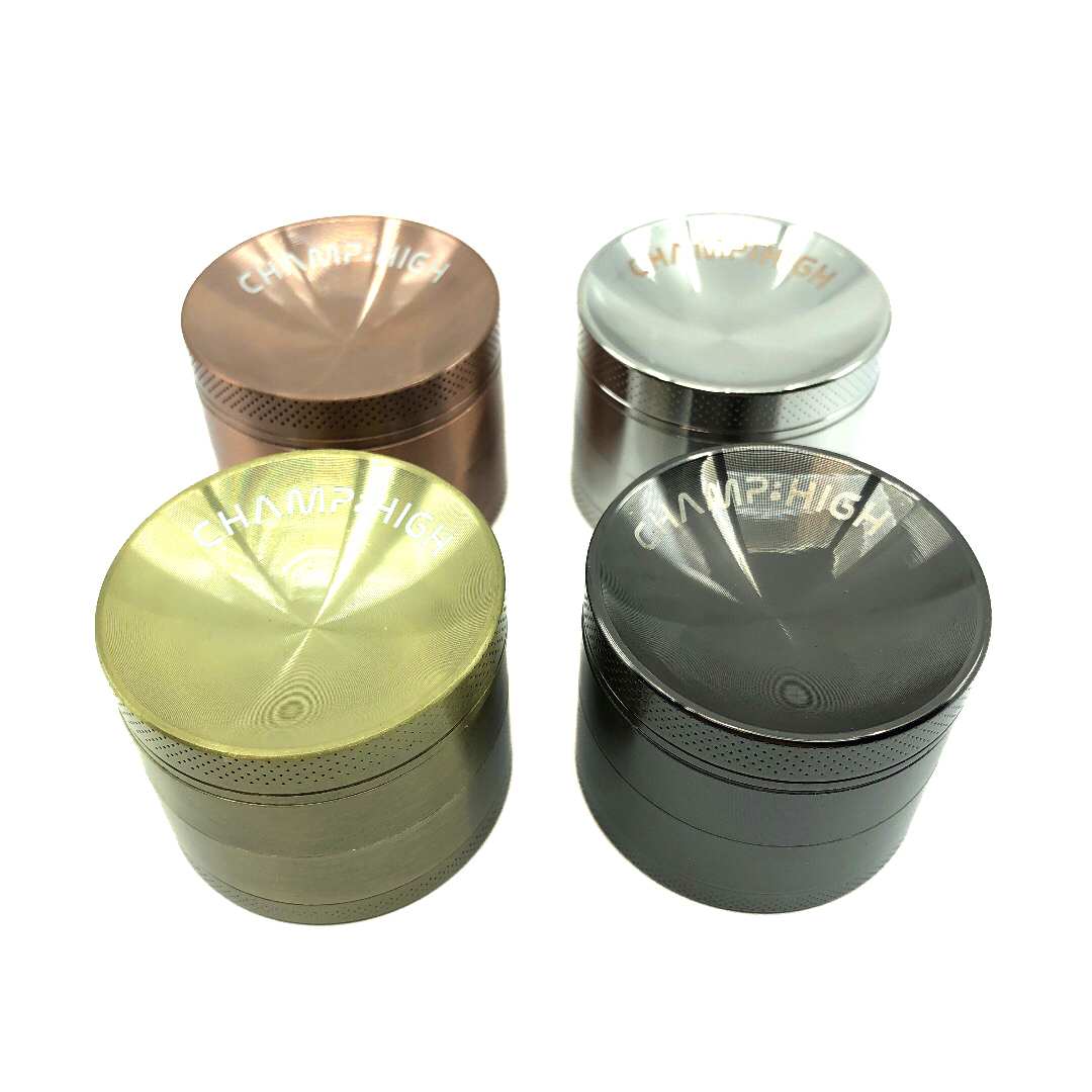 Grinder 50mm curved CHAMP HIGH (Argent)
