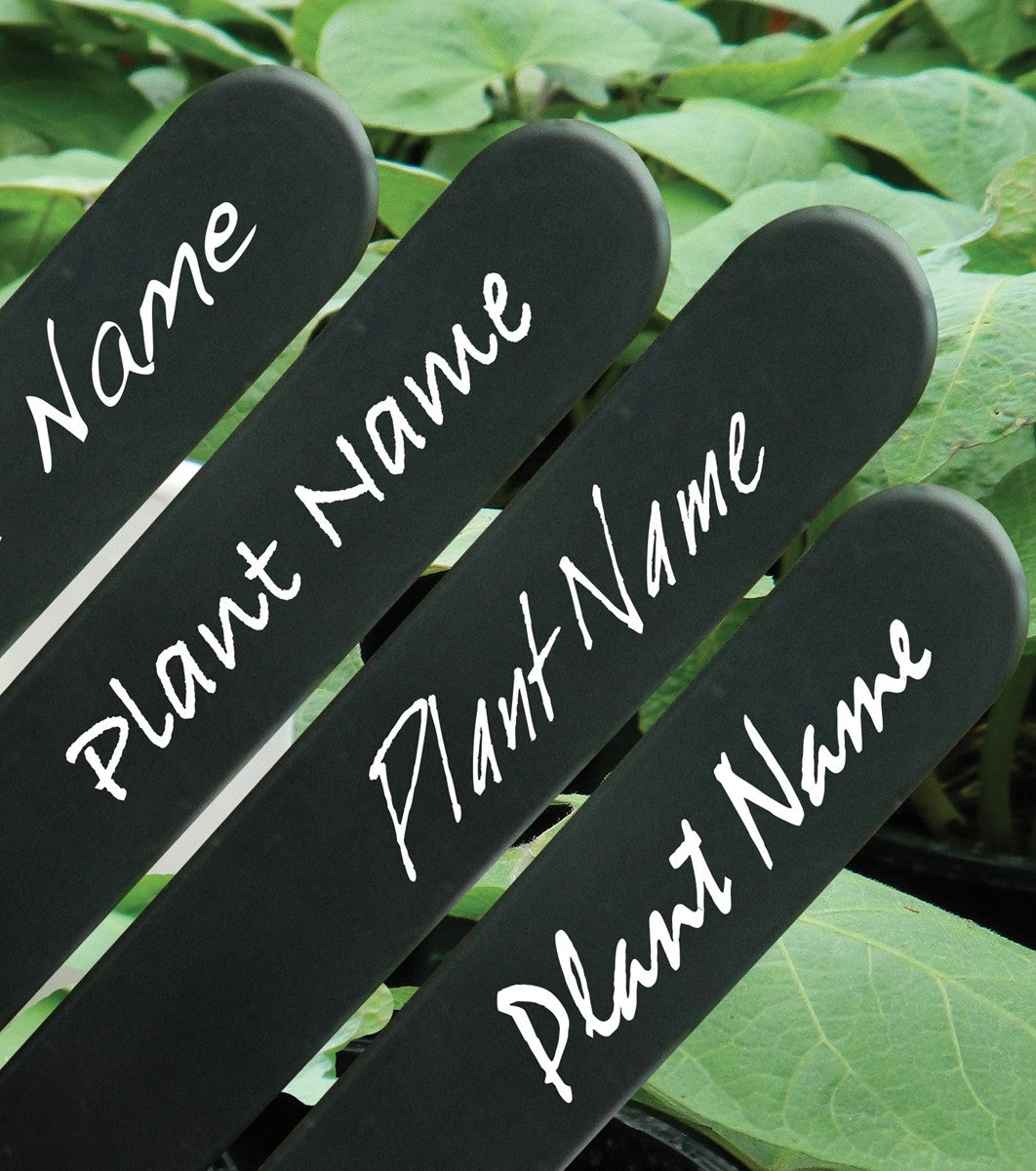 Marqueur de jardin étanche blanc