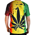 T-shirt Cannabis Style Rasta (XL)