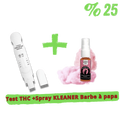 Pack Test THC + Spray KLEANER KLEANTOX Barbe à papa