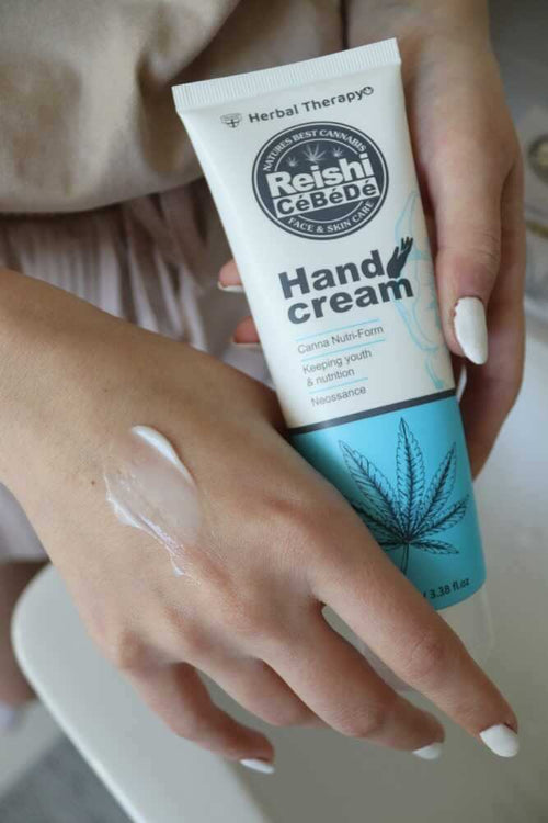 Crème Mains Reishi & CBD CéBéDé – Soin Anti-Âge, 100 ml Palacio
