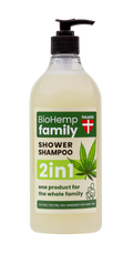 Shampoing-Douche 2en1 BioHemp à l'Huile de Chanvre - Famille Palacio