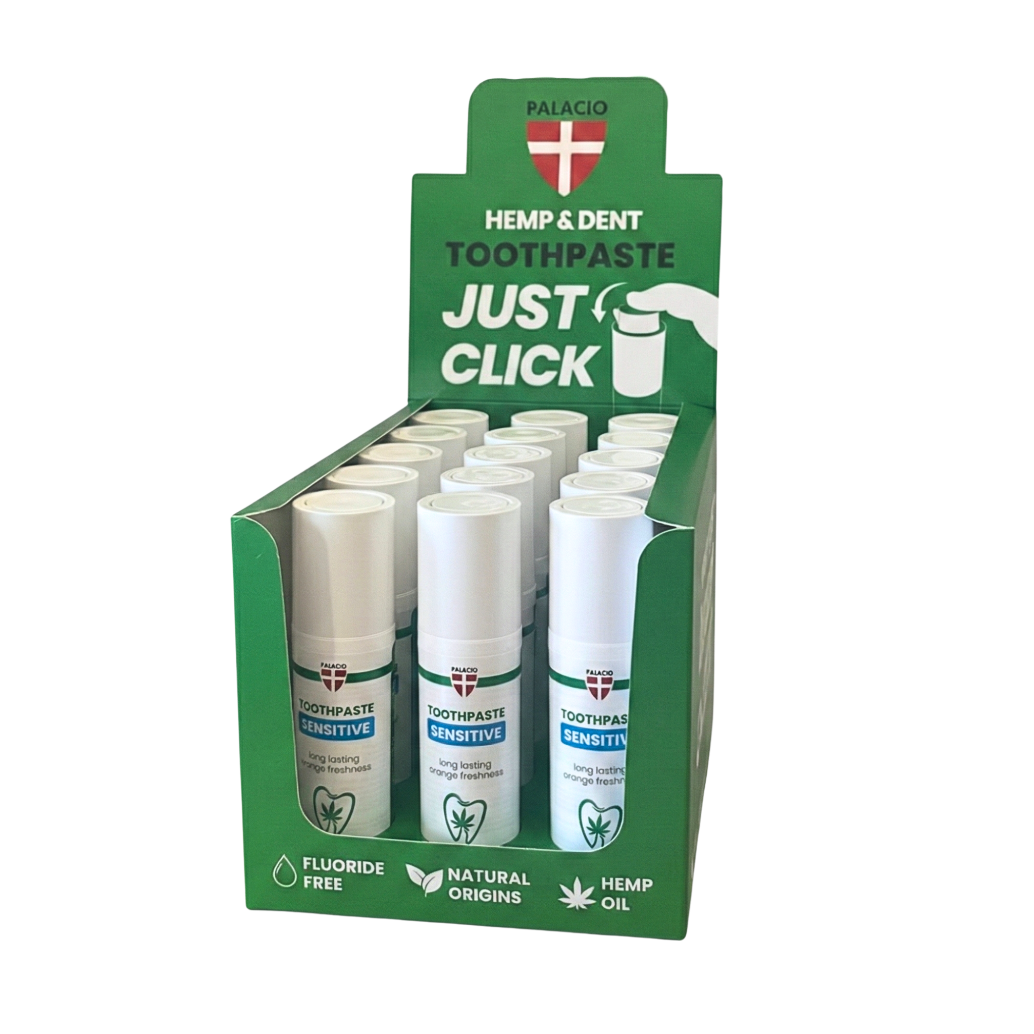 Dentifrice Sensitive à l'Huile de Chanvre & Hydroxyapatite Palacio