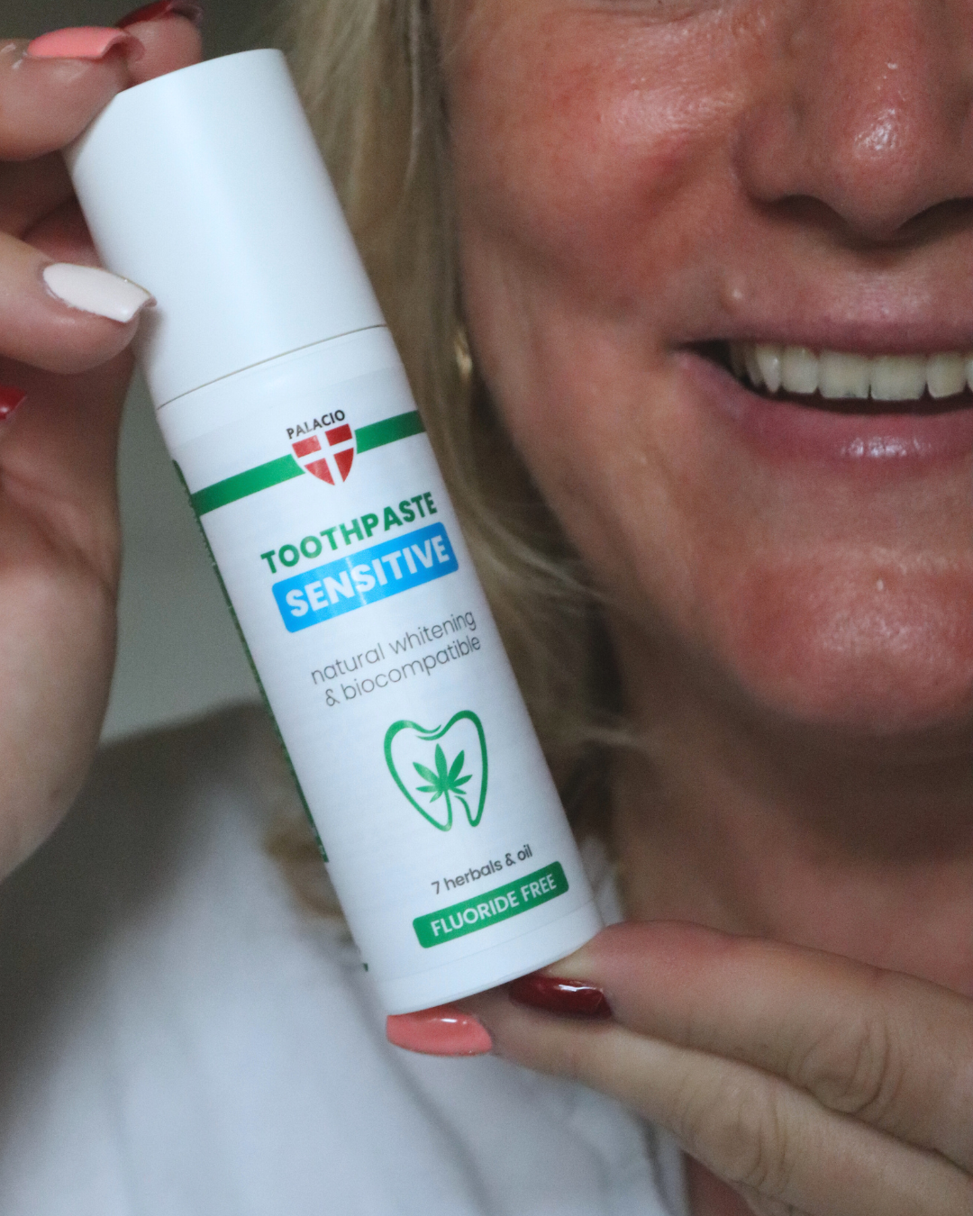Dentifrice Sensitive à l'Huile de Chanvre & Hydroxyapatite Palacio