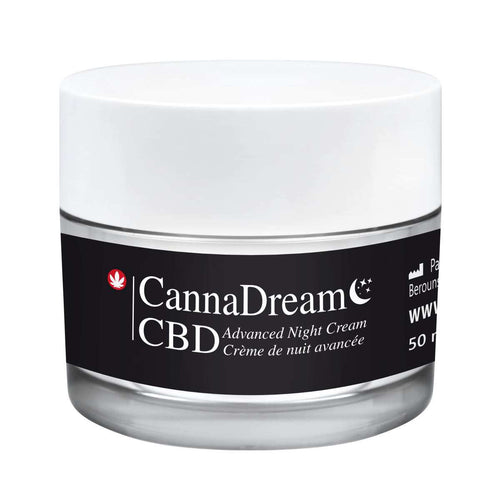 CBD CannaDream - Crème de nuit avancée, 50 ml Cannabellum