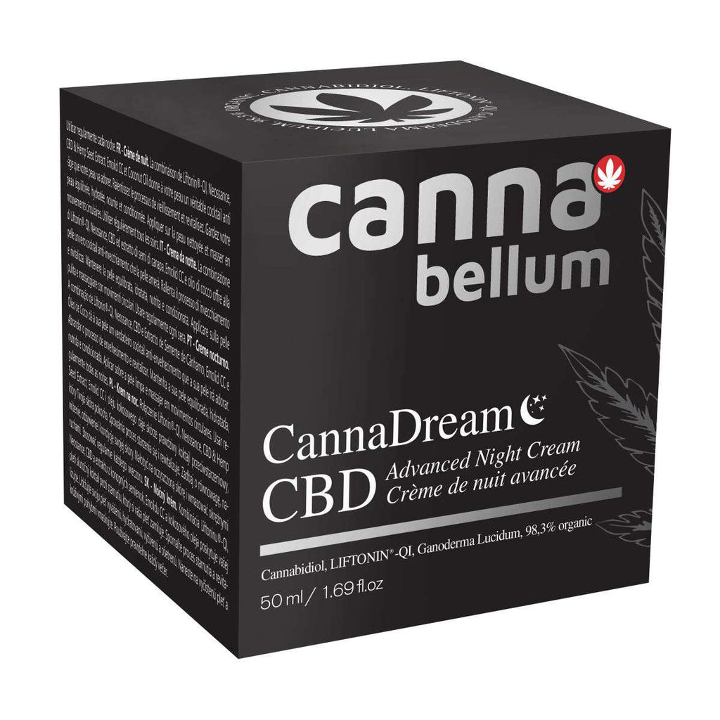 CBD CannaDream - Crème de nuit avancée, 50 ml Cannabellum