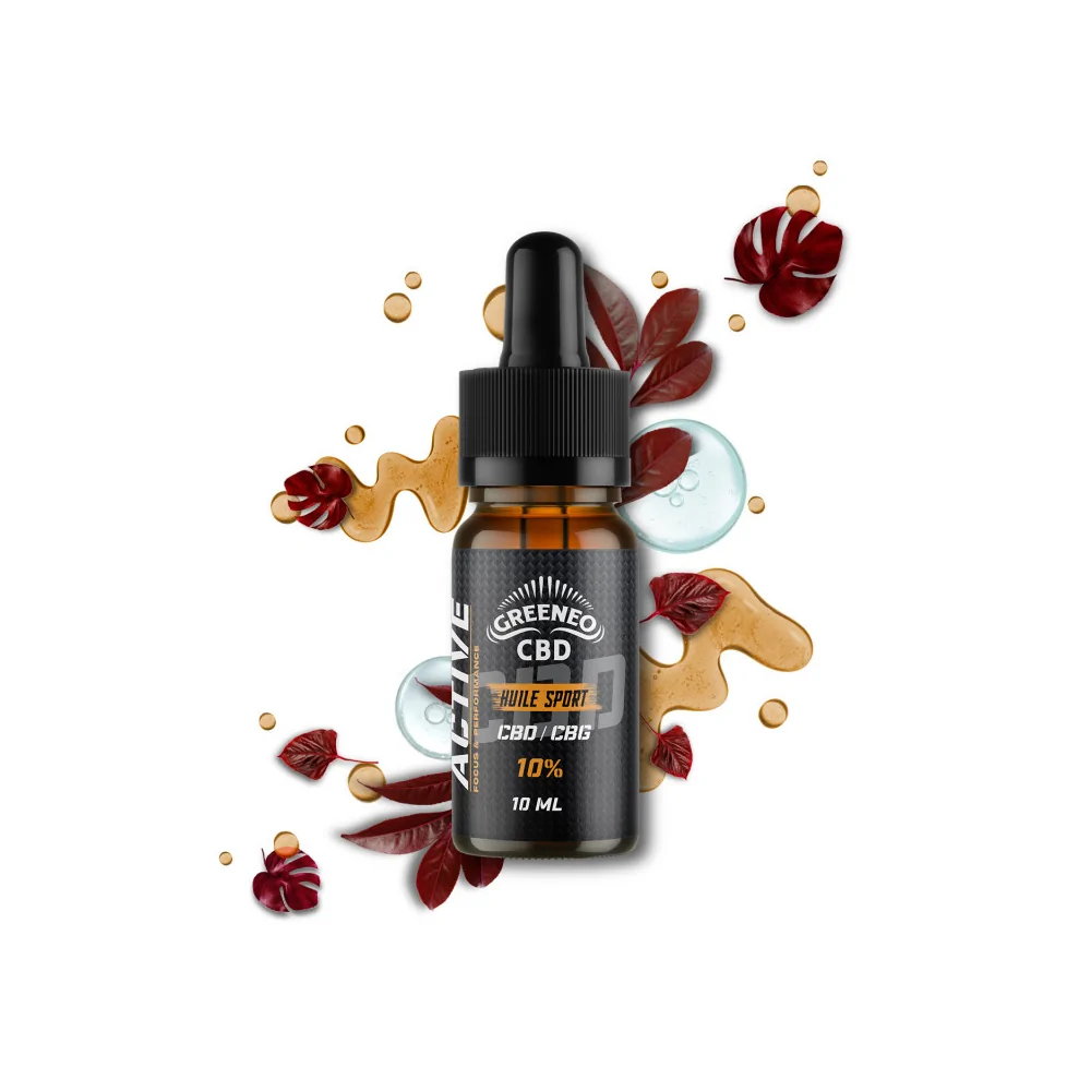 Huile CBD & CBG 10% active | GREENEO